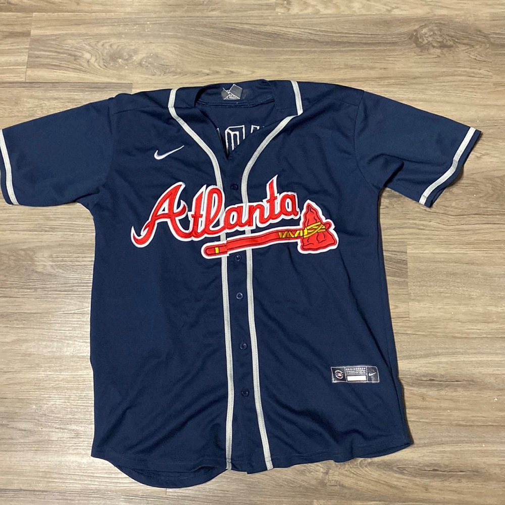 Men’s Deion Sanders Atlanta Braces Baseball Jersey Size Medium